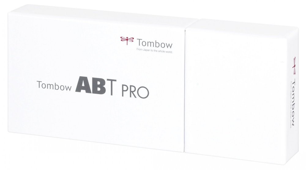 Tombow Set obostranih flomastera na bazi alkohola ABT PRO – Gray colors, 12 kom.