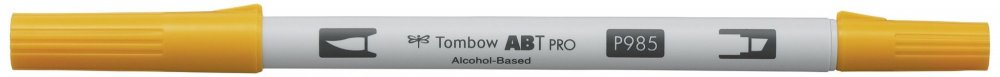 Tombow Obostrani flomaster na bazi alkohola ABT PRO, chrome yellow